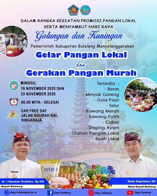GELAR PANGAN LOKAL & GERAKAN PANGAN MURAH 