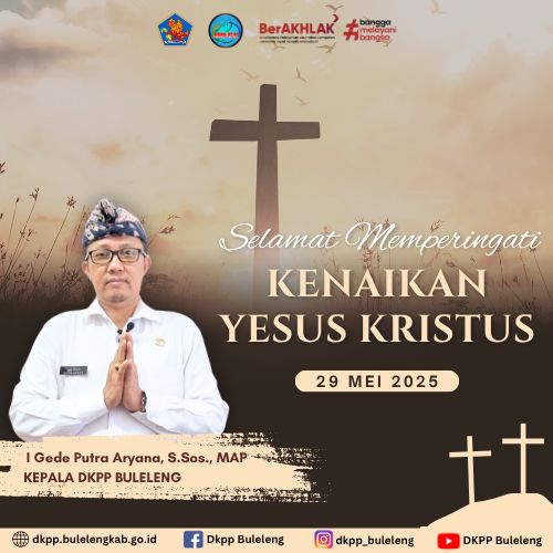 Selamat memperingati Kenaikan YESUS KRISTUS