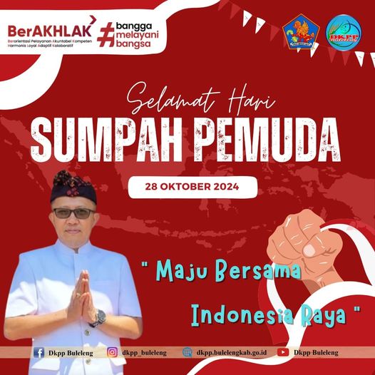 SELAMAT HARI SUMPAH PEMUDA TAHUN 2024