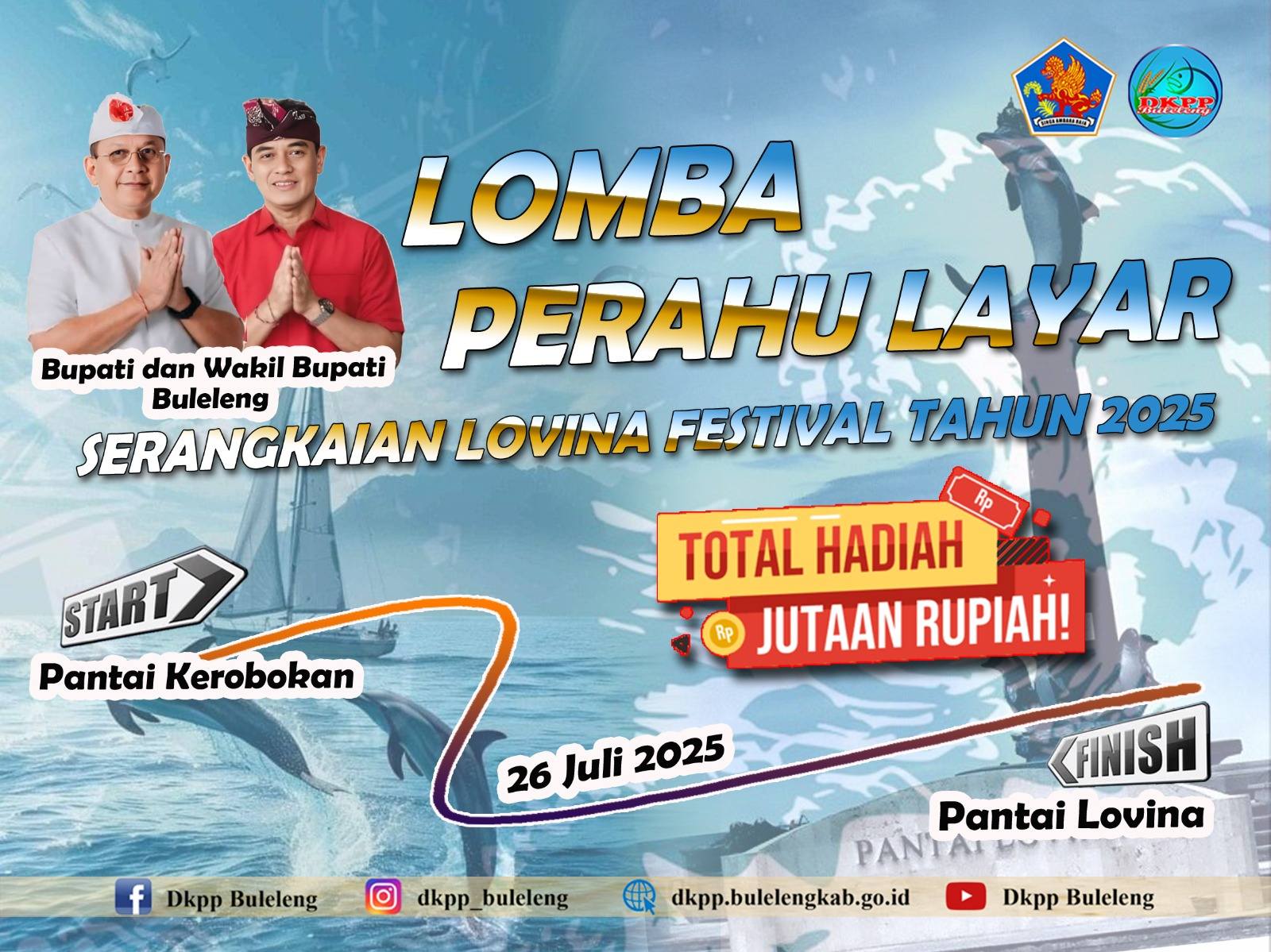 YUK SEGERA DAFTAR !!!  LOMBA PERAHU LAYAR 2025